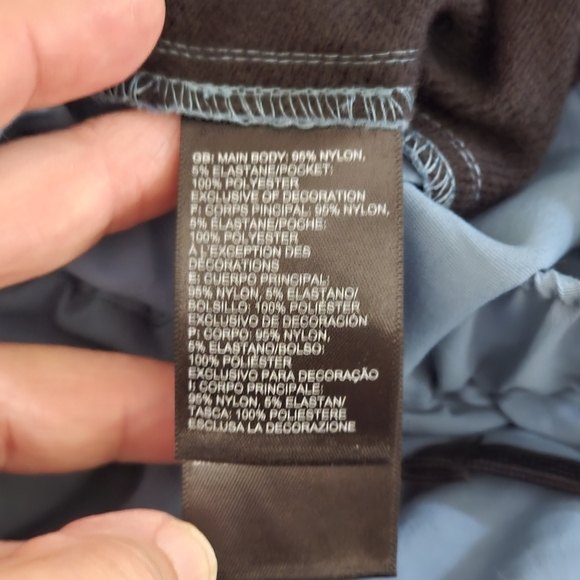 NWOT The North Face Womens Artic Blue Pathfinder V Athletic Shorts Size Large - Picture 8 of 9